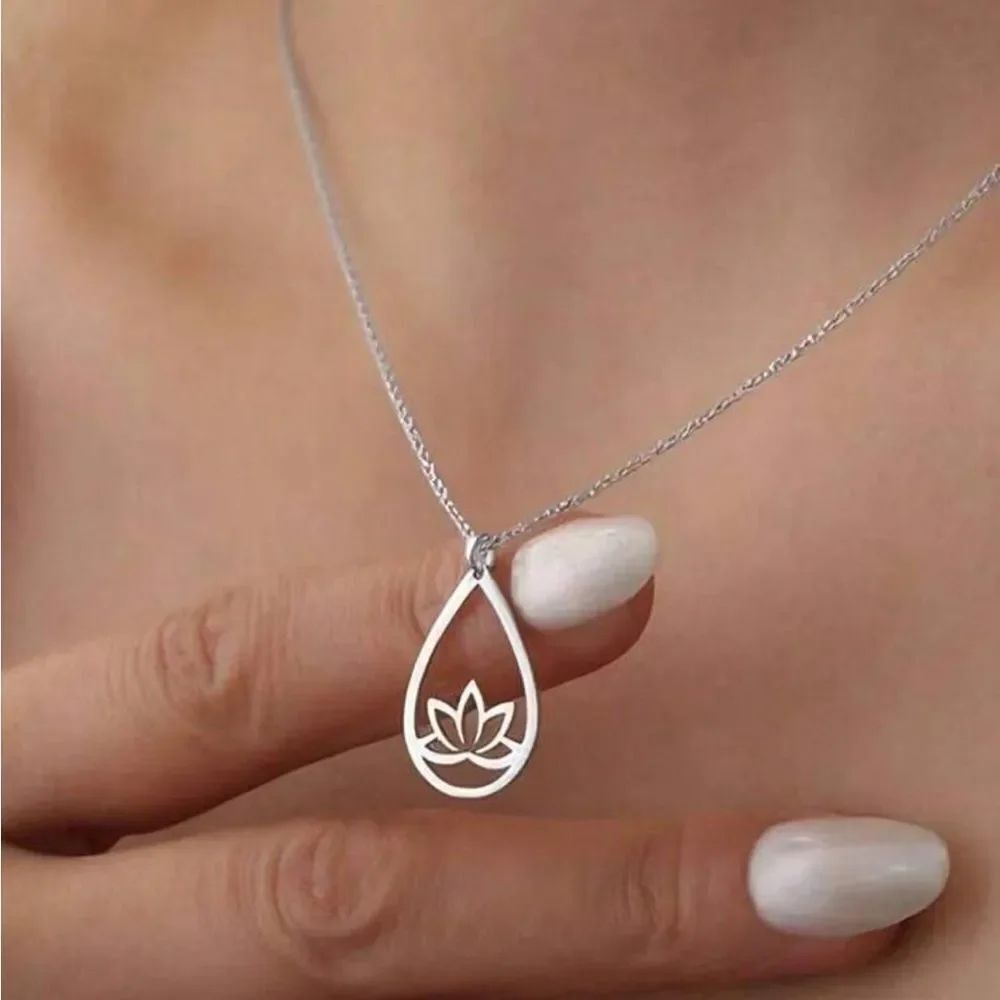 Lotus Necklace #1945